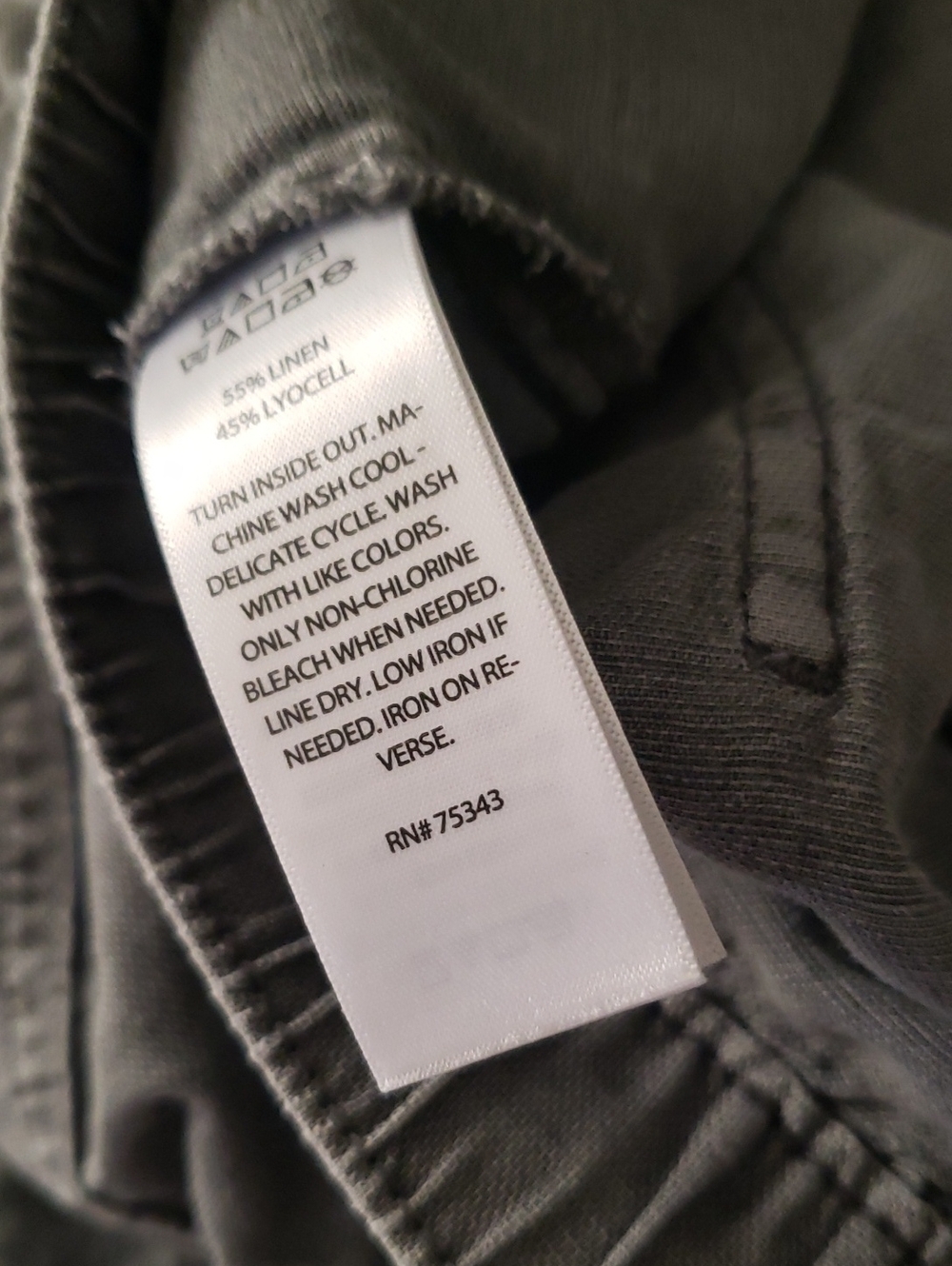 C&C California Linen Blend Pants M - Picture 5 of 10